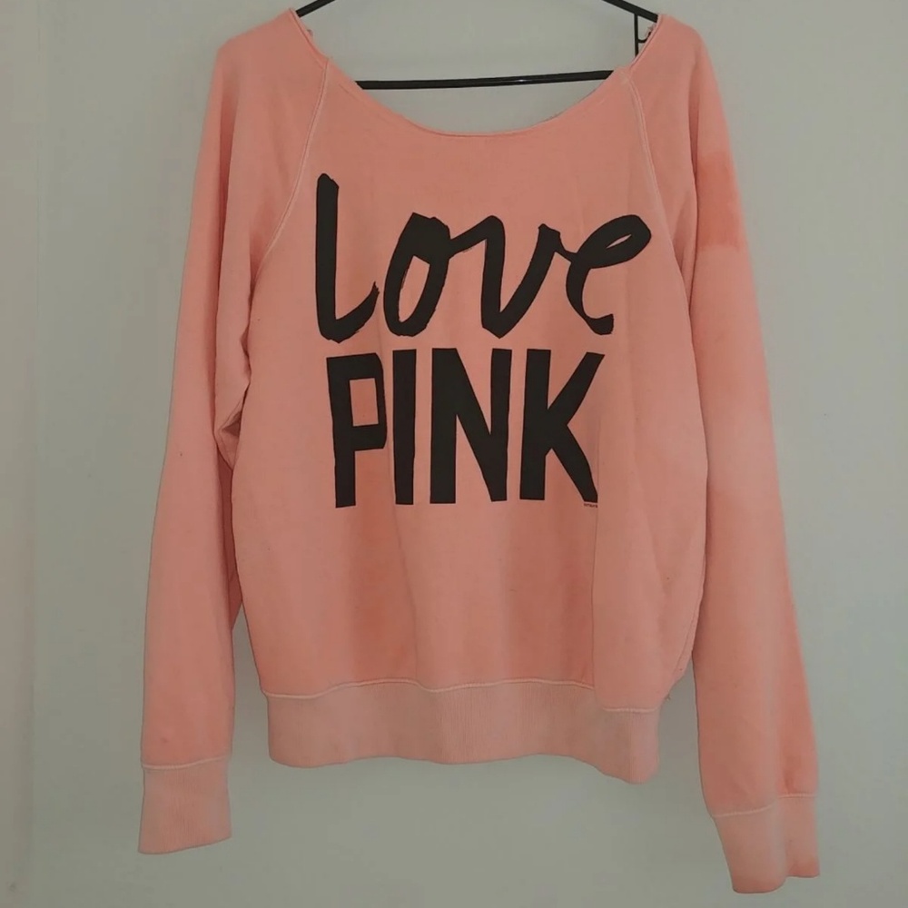 Victorias Secret PINK "Love Pink" Sweatshirt